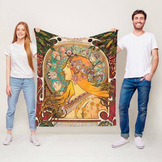 Zodiac, Mucha Fleece Deken (In situ)