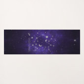 Zodiac Paarse Boogschutter | Astrologie Horoscoop Yogamat (Achterkant (horizontaal))