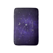 Zodiac Paarse Taurus | Kosmische Astrologie Horosc Badmat (Voorkant Verticaal)