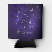 Zodiac Paarse Tweelingen | Kosmische Astrologie Ho Blikjeskoeler (Voorkant)