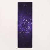 Zodiac Paarse Waterman | Astrologie Horoscoop Yogamat (Achterkant)