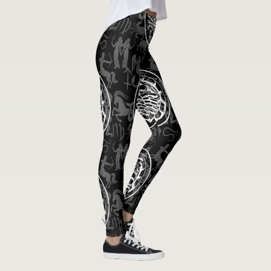 Zodiac Pattern Z02 - Schorpioen.nl Leggings (Rechts)