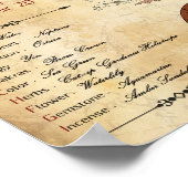 ZODIAC PISCES Birth Sign POSTER (Hoek)