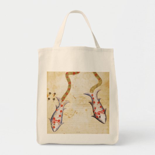 Zodiac: Pisces, C1350 Tote Bag (Voorkant)