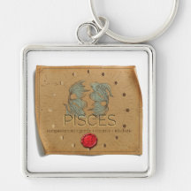 Zodiac - Pisces - Keychain