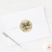  Zodiac Pisces Ronde Sticker (Envelop)