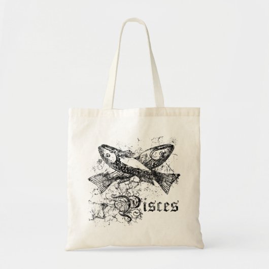  Zodiac Pisces Tote Bag (Voorkant)
