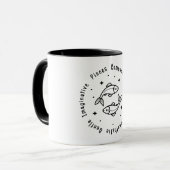 Zodiac Poissons Mug (Devant gauche)
