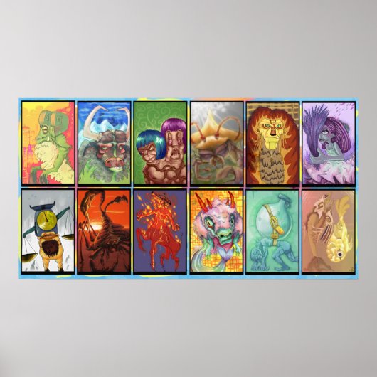 ZODIAC POSTER (Voorkant)