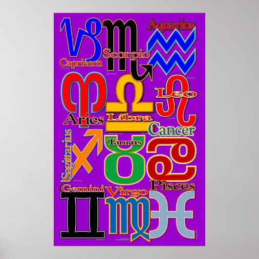 Zodiac poster (Voorkant)