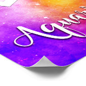 Zodiac : Poster d'Aquarius Space Candy (Coin)