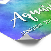 Zodiac : Poster des Dates Aquarius (Coin)