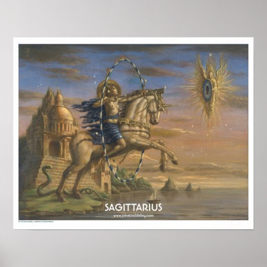 Zodiac Poster - Sagittarius (Voorkant)