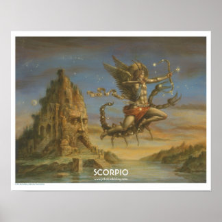 Zodiac-Poster - Scorpio Poster