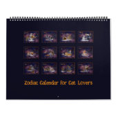 Zodiac pour Amoureux de les chats 😻 Calendrier (Protection)