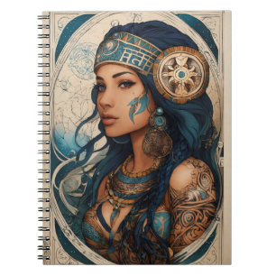 Zodiac Princess Spiral Notitieboek