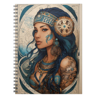 Zodiac Princess Spiral Notitieboek