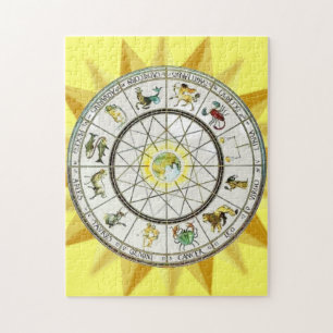 Zodiac puzzle legpuzzel