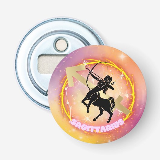 Zodiac Sagittarius Bottle Opener (Voorkant)