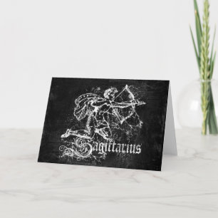 Zodiac Sagittarius Kaart