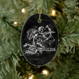 Zodiac Sagittarius Keramisch Ornament