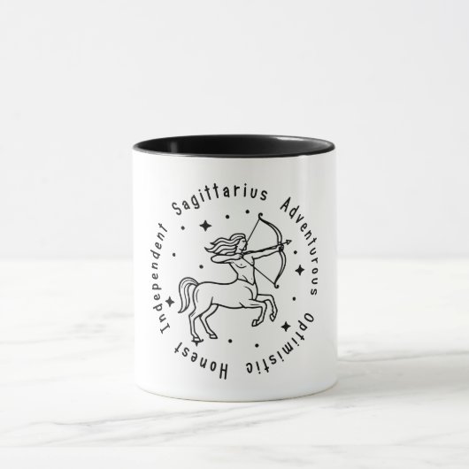 Zodiac Sagittarius Mug (Centre)
