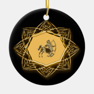 Zodiac Sagittarius - Pas het aan! Keramisch Ornament