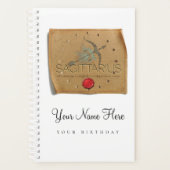 Zodiac - Sagittarius - Personalized Day Planner (Voorkant)