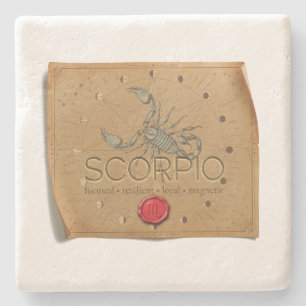 Zodiac - Schorpioen - Onderzetter