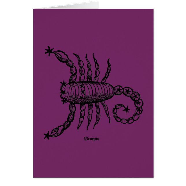 Zodiac: Scorpio, 1482 (Voorkant)