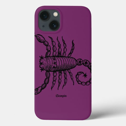 Zodiac: Scorpio, 1482 Case-Mate iPhone Case (Achterkant)