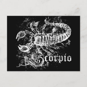 Zodiac Scorpio Briefkaart
