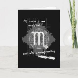 Zodiac Scorpio Kaart