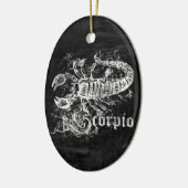 Zodiac Scorpio Keramisch Ornament (Links)