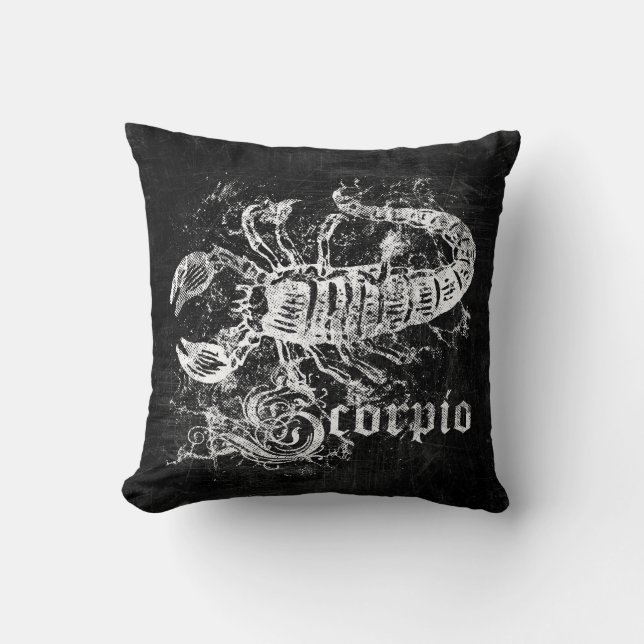 Zodiac  Scorpio Kussen (Voorkant)