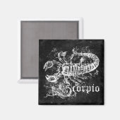 Zodiac  Scorpio Magneet (Voorkant / Achterkant)