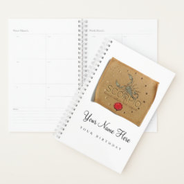 Zodiac - Scorpio - Personalized Day Planner