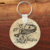  Zodiac Scorpio Sleutelhanger (Voorkant)