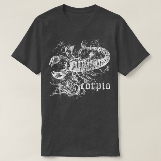 Zodiac Scorpio T-shirt (Design voorkant)