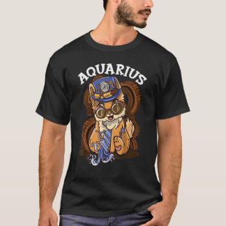 Zodiac Sign Aquarius T-shirt