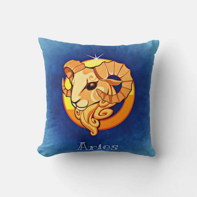 Zodiac sign Aries Kussen (Voorkant)