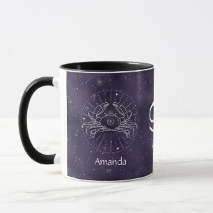 Zodiac Sign Cancer Waterverf Mok