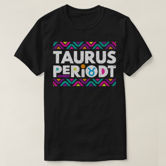 Zodiac Sign Funny Taurus Periodt Graphic Pullover (Design voorkant)