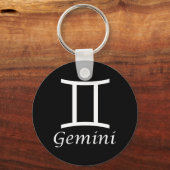 Zodiac Sign "Gemini" Sleutelhanger (Voorkant)