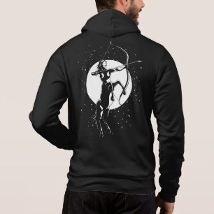 Zodiac Sign Illustration - Sagittarius Hoodie