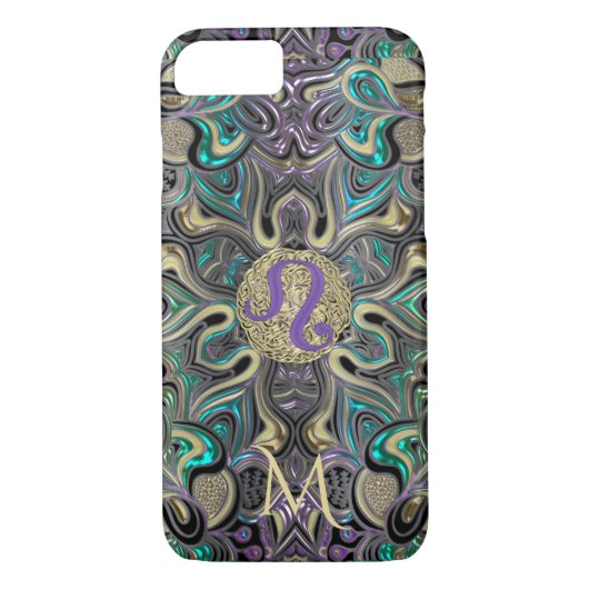 Zodiac Sign Leo Mandala Case-Mate iPhone Case (Achterkant)