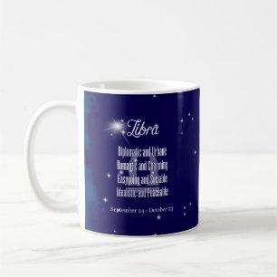 Zodiac Sign Libra Constellation Koffiemok