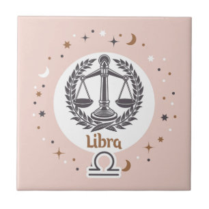Zodiac Sign Libra Tegeltje