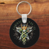 Zodiac Sign Ophiuchus NEW Sleutelhanger (Voorkant)
