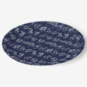 Zodiac Sign Paper Bord (blauw) (Gekanteld)